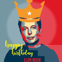 Profile picture of Happy birthday Elon musk